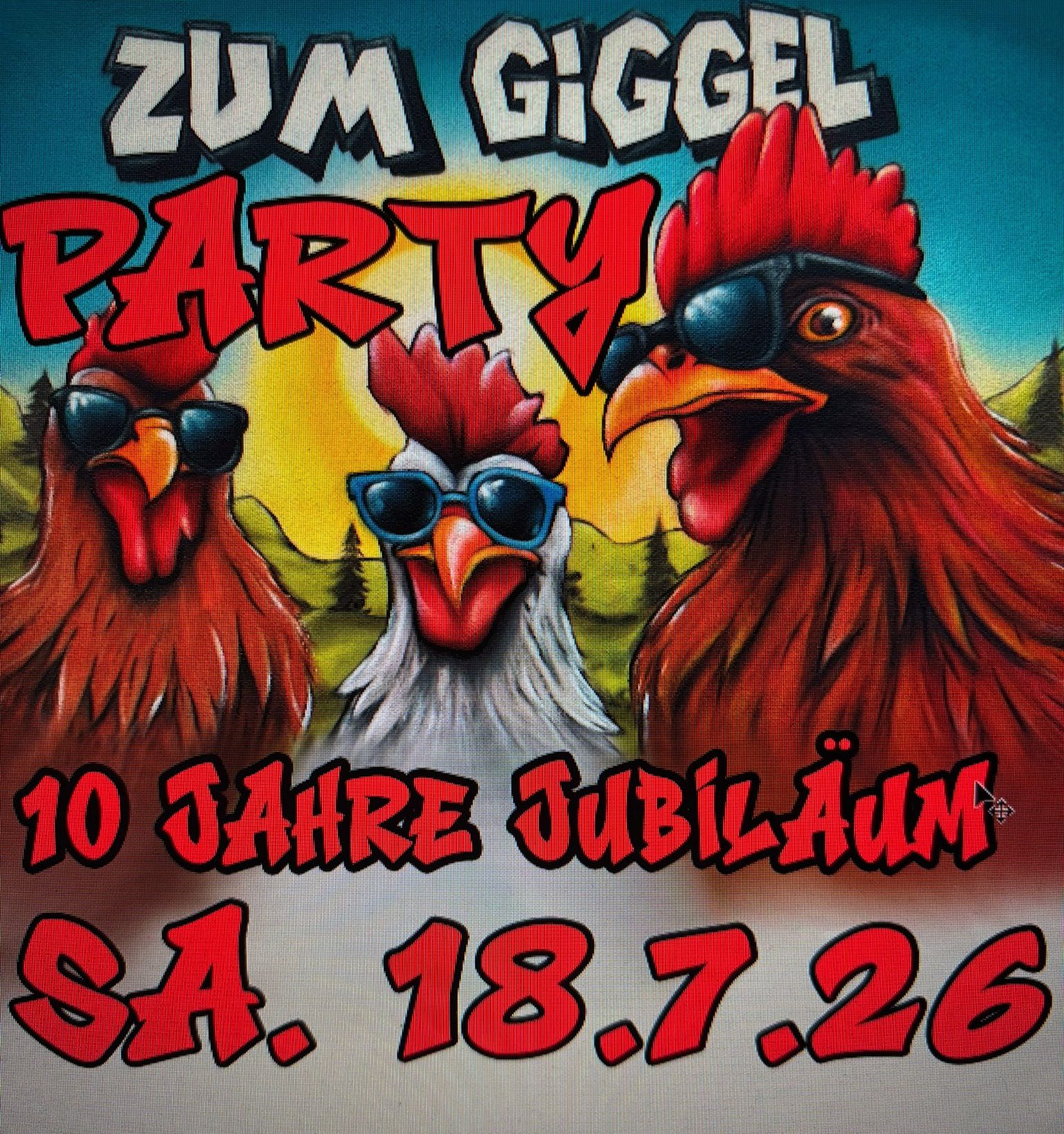 10 Jahre Giggel in Eich